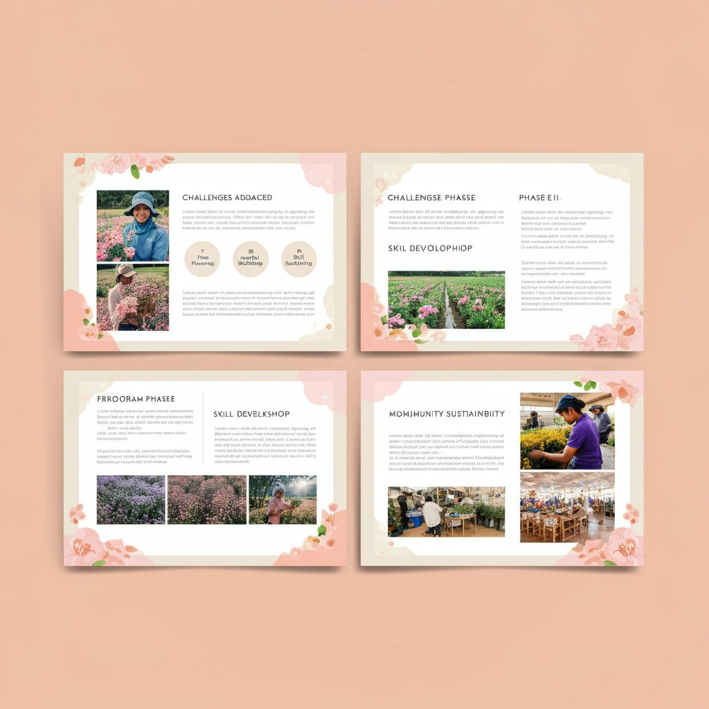 bloom & bond ppt presentation overview